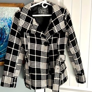 Checked jacket